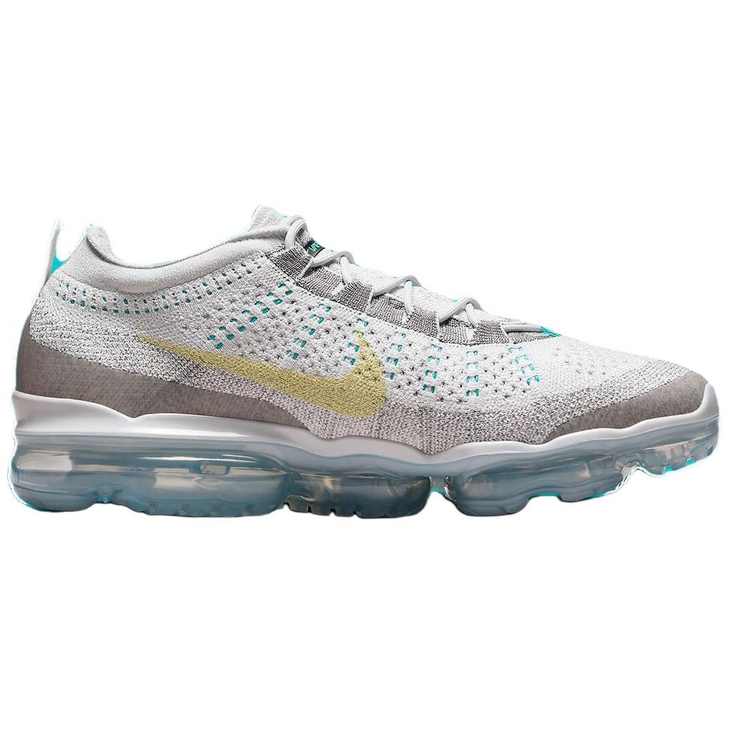 Nike Air VaporMax 2023 Flyknit Photon Dusty Cactus Men Sneakers Grey Flat-Pewter Life-Lime DV1678-011