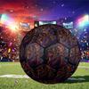 1pc Geisha Fan Dance Standard Size 5 Wear Resistant Football, Indoor Outdoor Soccer Ball for School Park Grass Training & Daily Zq71010