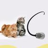 Автоматическая силиконовая игрушка-дразнилка для хвоста, электронная интерактивная кошачья палочка, перезаряжаемый котенок