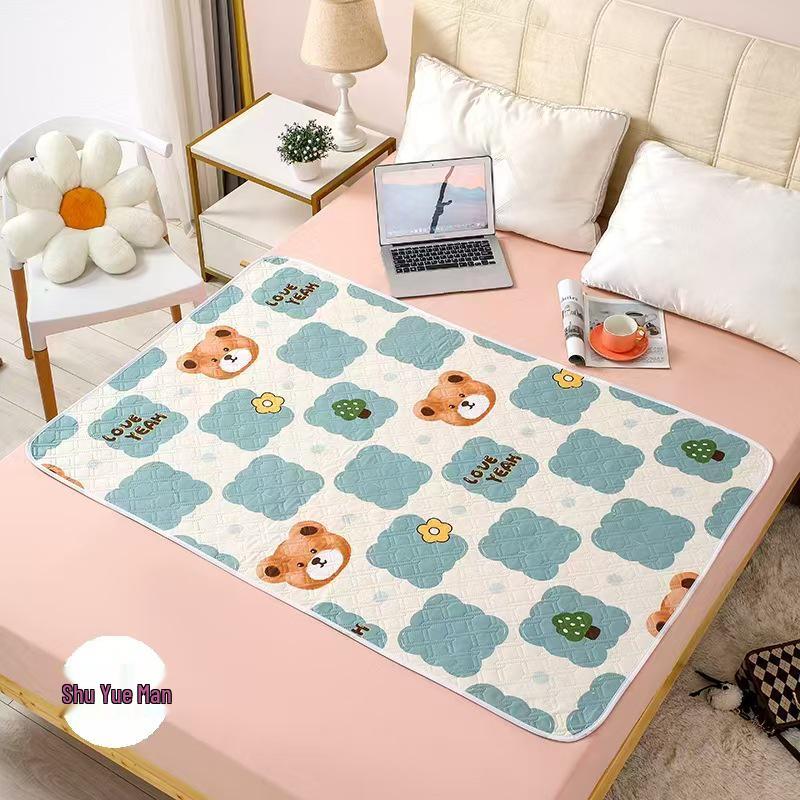 Washable Waterproof Incontinence & Menstrual Care Pad - Non-slip Bed Protection for Adults & Children