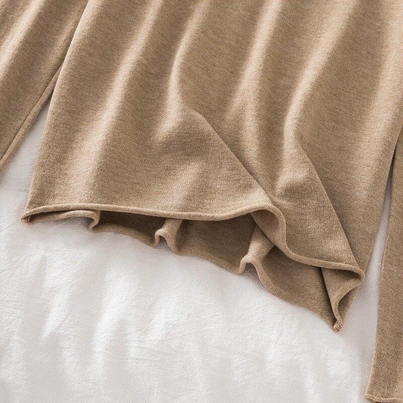 Водолазка женские свитера осень-зима вязаный свитер пуловер свитера с длинными рукавами топы мягкий джемпер Pull Femme 17018