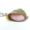 Coconut Accessories Sakura Mochi Food Sample Keychain - Realistic Japanese Sweets Replica Model 081OK, PVC Charm