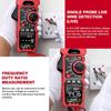 1 Комплект Токоизмерительные клещи HT208D с Бесконтактным определением напряжения и Светодиодным фонариком для Домашнего и Промышленного использования с Зондом