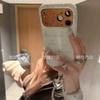 Холод дорог для женщин, а серебро чрезвычайно популярно. Kt подходит для чехла мобильного телефона Apple 17promax, ремешок для iphone16/15/14.