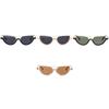 New Small Frame Cat's Eye Sunglasses Women's Brand Designer Fashion Sun Glasses Classic Men's Vintage Eyewear UV400