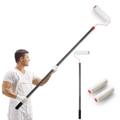 120 см Длинный Краска Нержавеющая Сталь Стержень Валик для краски для дома Настенная роспись Валик для краски для стен и потолков Валик, Использование, Многоцелевой