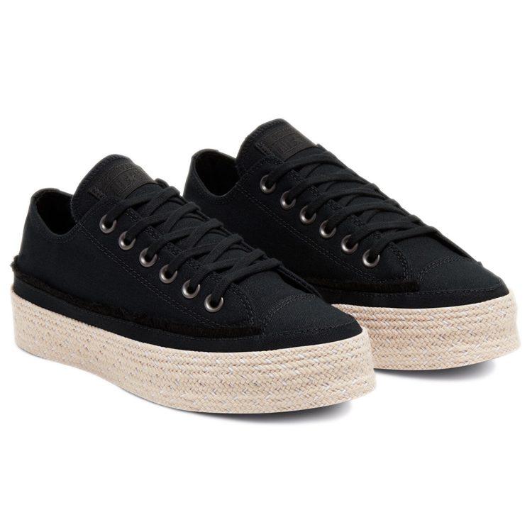 Кеды Chuck Taylor All Star Wmns Converse Эспадрилья Низкие 'Trail to Cove - Черный' Женские 567685C