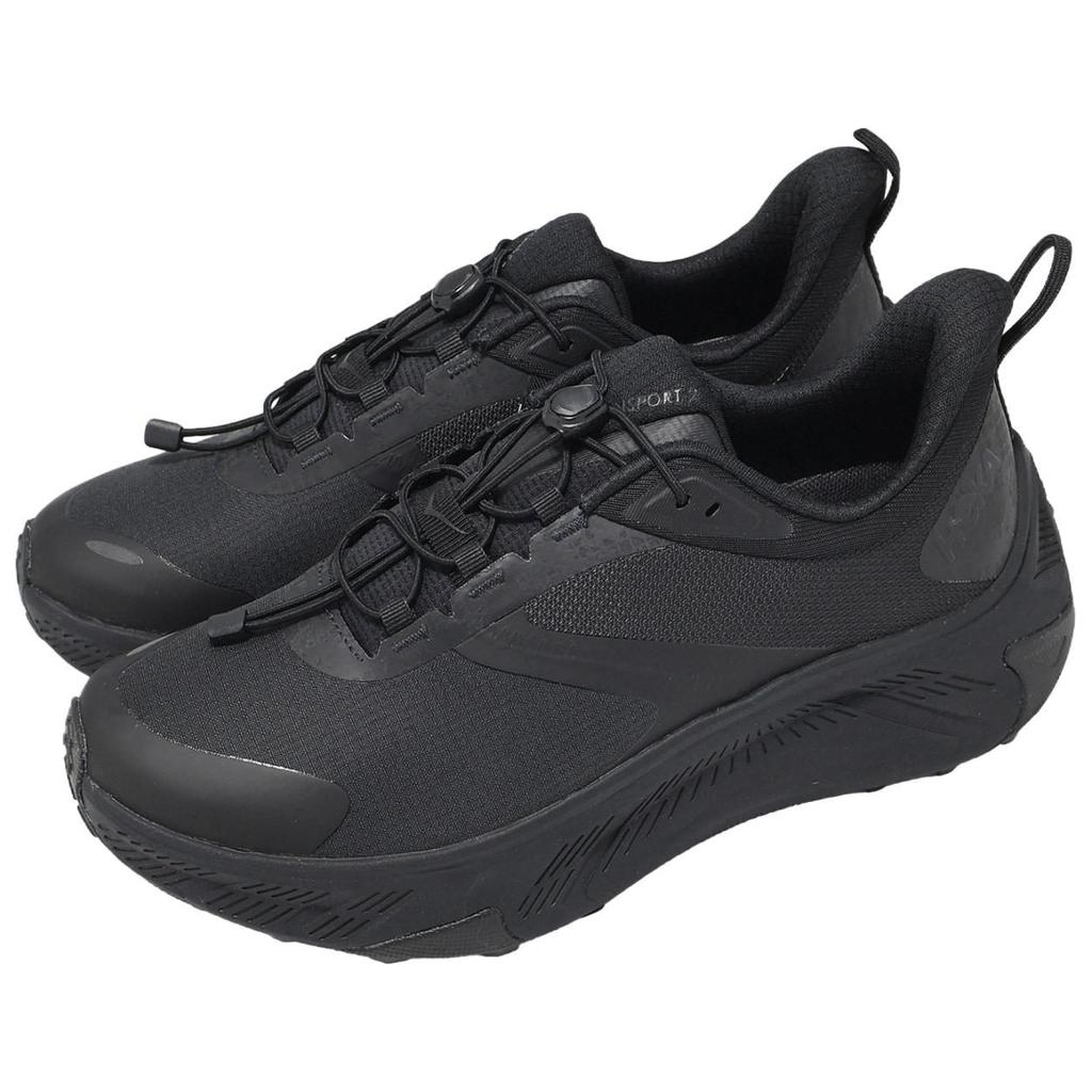 HOKA One One Транспортировка 2 мужских черных походных ботинок 1174778-BBLC