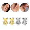 2 Ps 0.39x0.55in Crown Earring Backs Replacements for Posts Earring Backings Secure for Studs Hypoallergenic Locking