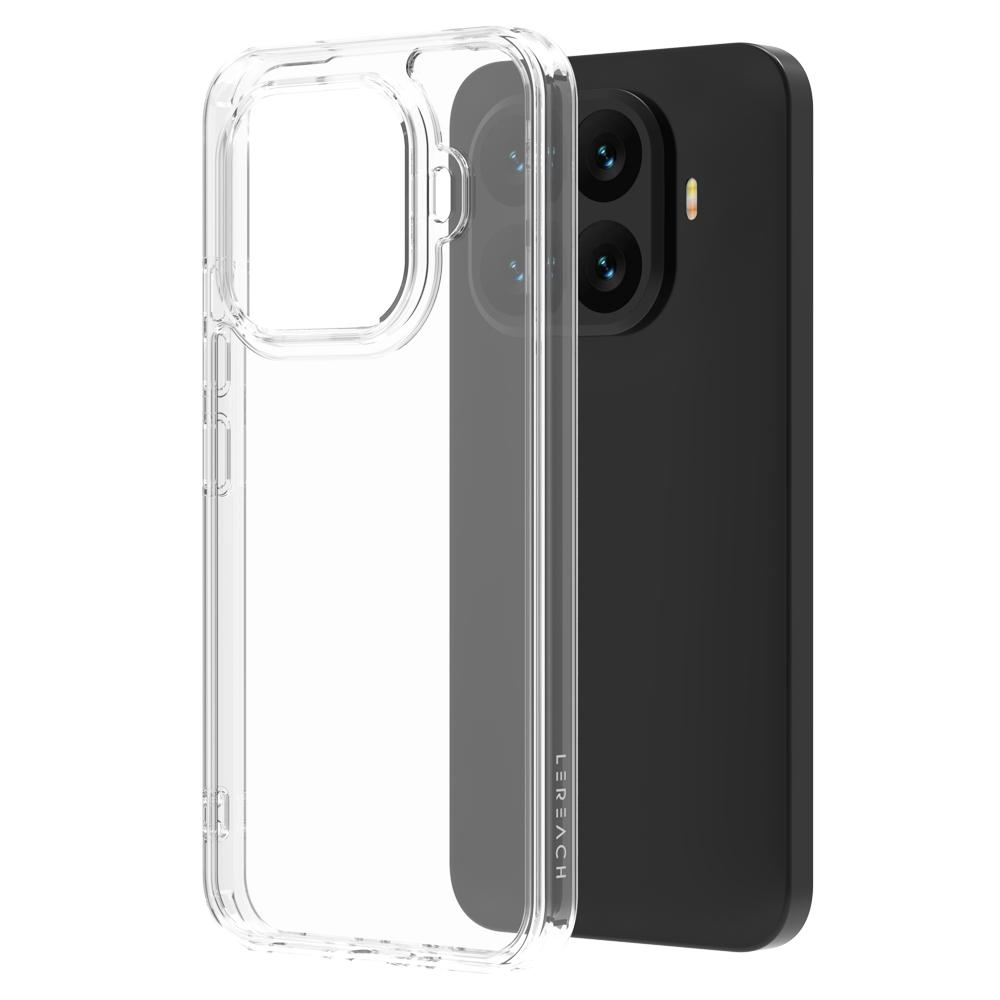 Для Xiaomi 17T Pro / 17T LeReach TOC Кристально прозрачный чехол Мягкий ТПУ + Акриловая задняя панель Ультратонкий 360 Защитная задняя крышка