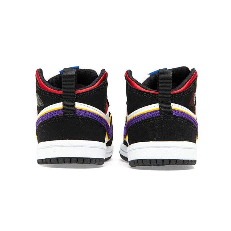 Jordan 1 Mid SE Черный Полевой Фиолетовый TD BQ6933-005