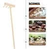 Sewroro Mini Zen Sand Rakes Miniatures 48 Pcs Zen Rake Mini Zen Garden Rakes Meditation Sand Desktop Sand Box Accessories Garden Rake Dining Table