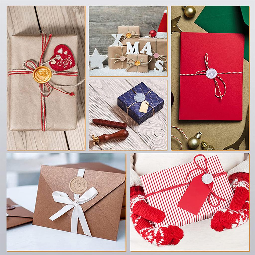 6-in-1 Wax Seal Stamp Silicone Mold for Making Wax Stamp Silicone Wax Seal Mat Non-stick Easy To Demold