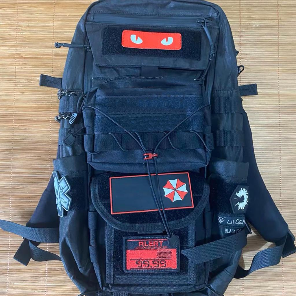 Подсумок Azarxis Molle EDC для повседневного использования (EDC) и рюкзаков, MOLLE, для активного отдыха, 2 размера, набор предметов: кошелек, смартфон, аксессуар, тактический.