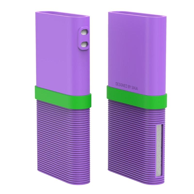 Универсальный Защитный Чехол для Power Bank 100W с Быстрой Зарядкой Гибкий Силиконовый Материал Нескользящий Захват Безопасность