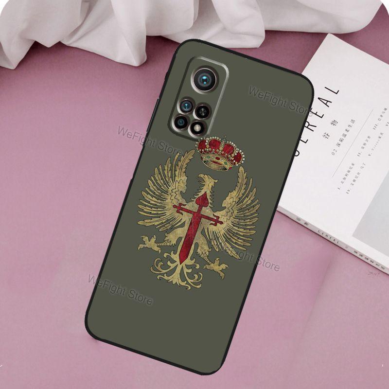 Spanish Passport Flag Case For POCO X3 Pro M3 M4 X3 GT F3 Phone Cover For Xiaomi 10T 11T Pro Mi 11 Lite