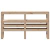 VidaXL Headboard with Shelves 160 Cm Solid Pine Wood, Wooden Headboard, Headboard with Storage, Headboard On 850878