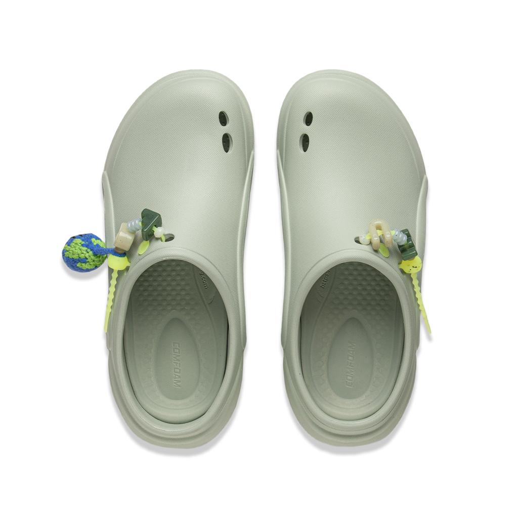 YINGXIONGLIANMENGYONGCHIPAIDUI x Li Ning Мягкие клоги Унисекс Зеленые AGAV001-2