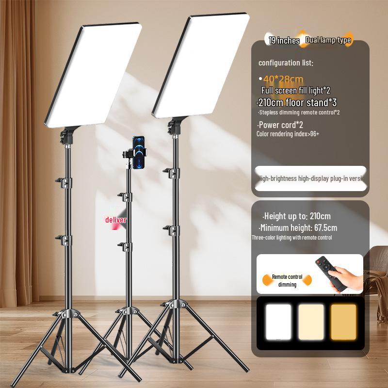 Pro Stream & Photography LED Soft Light for Indoor Video & Beauty Shots