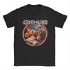 Men Gremlins Gizmo Christmas T Shirt 100% Cotton Tops Novelty Short Sleeve Crew Neck Tee Shirt Adult T-Shirt