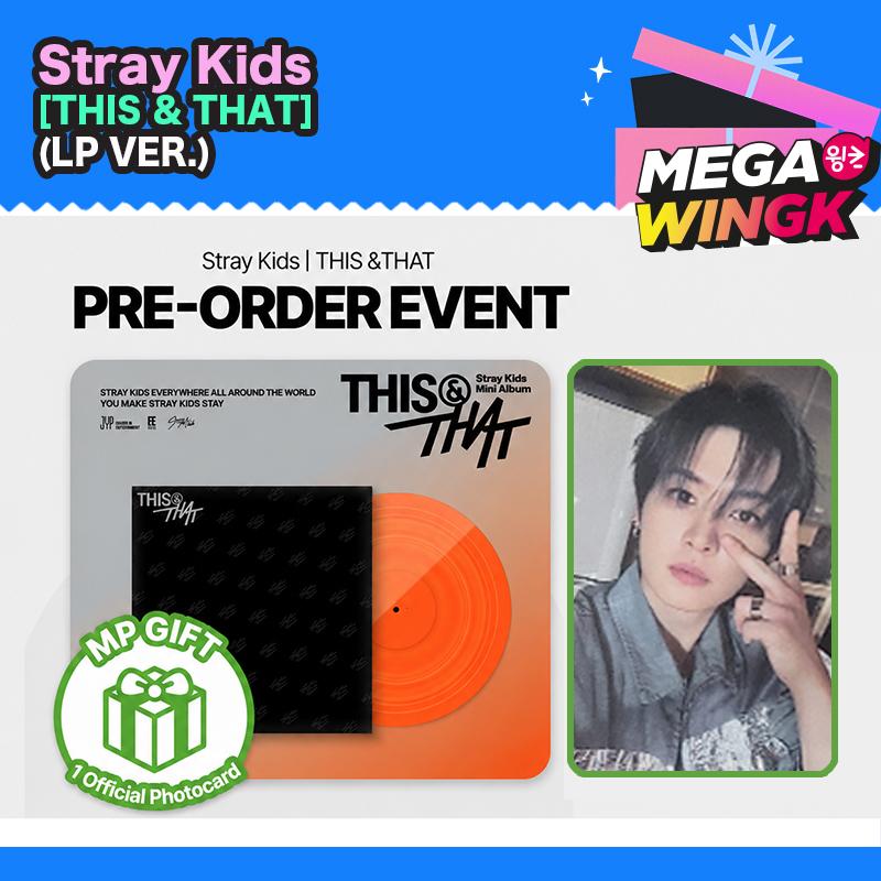 Stray Kids THIS & THAT LP Версия. – Корейский чарт [POB MUSICPLANT / Выбор участника]