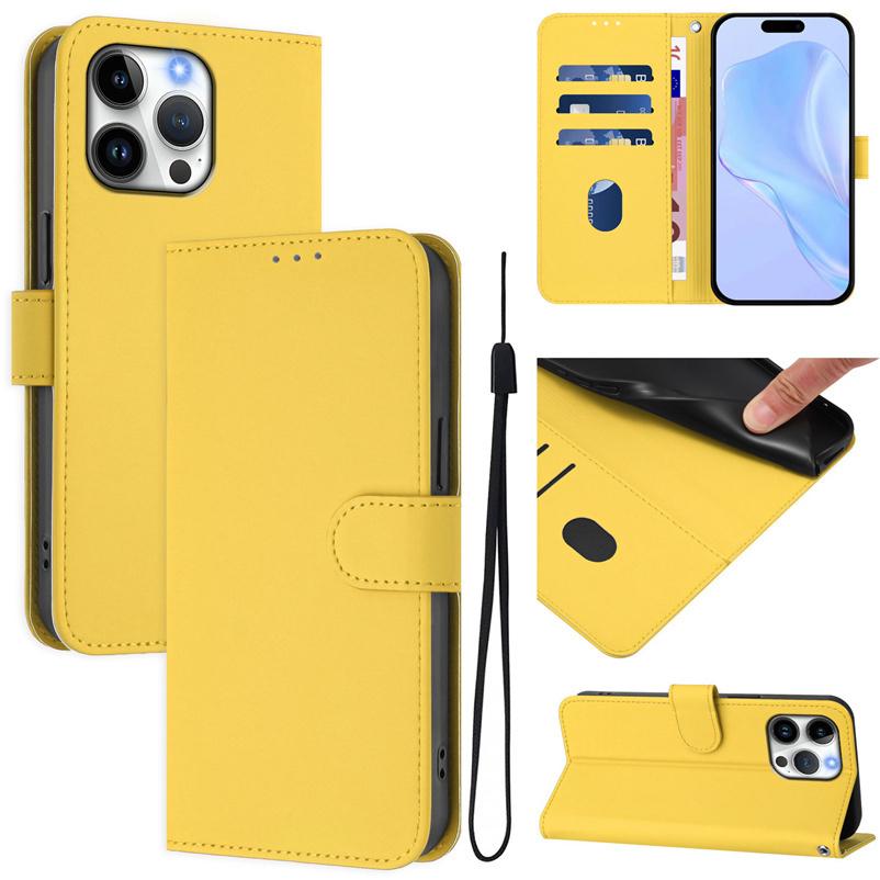 Flip Solid Color Case Poco M2 M3 M4 M5 M5S M6 M7 C3 C31 C40 C50 C51 C55 C61 C65 C75 Pro Plus 4G 5G Card Slot Stand Book Cover