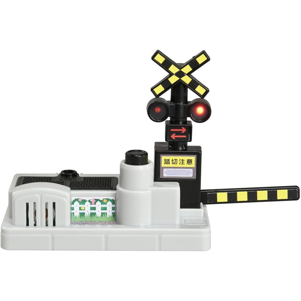 Takara Tomy Tomica Town Игрушечная машина Светофорный переезд со звуком и светом для детей от 3 лет