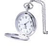 Quartz Pendant Vintage Pocket Watch Roman Scale Display Retro Hanging Watch  Men's Gift