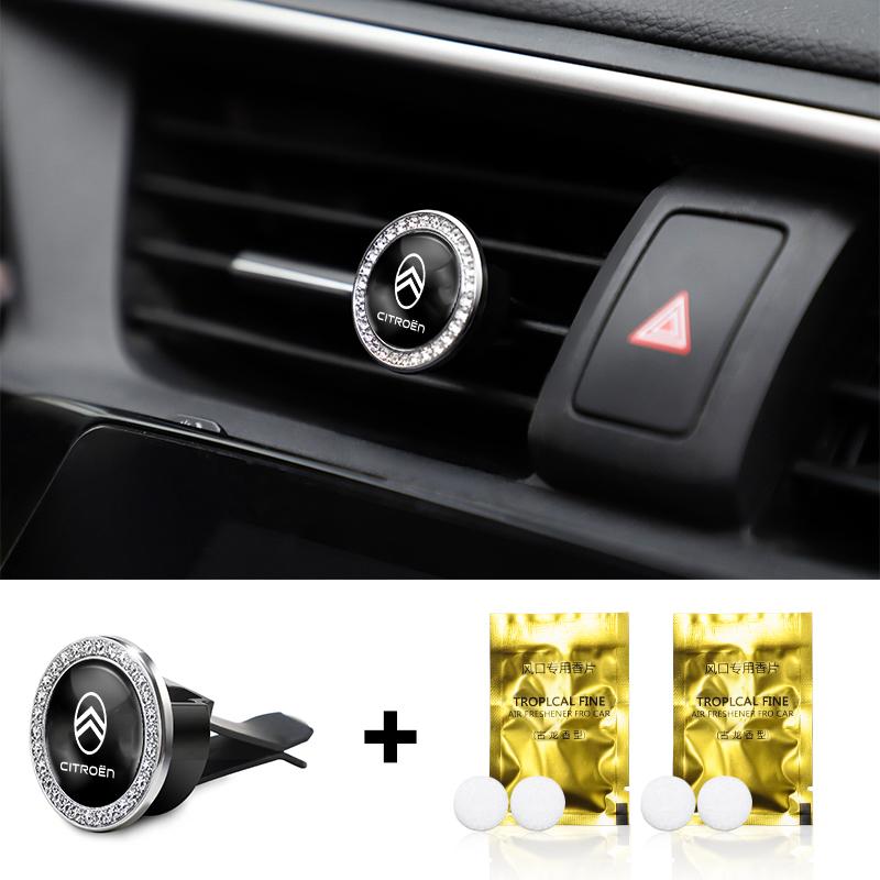 Car Freshener Solid Perfume Air Conditioner Vent Mount Clip For Citroen C2 2CV VTS DS5 RD3 Cross Xsara Grand Picasso Cactus Saxo ajy256