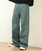 Джинсы wide leg Pmco Pigment (зеленый)