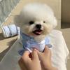 Pet dog waterproof all inclusive raincoat raincoat raincoat small and medium-sized dog four legged hooded teddy bear