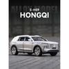 1/24 HongQi EHS9 SUV Alloy Diecasts & Toy Vehicles Metal Toy Car Model Sound and Light Pull Back Collection Kids Toy