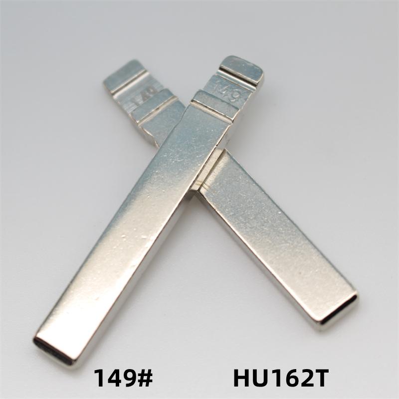 Оригинальный 50 шт. 149# HU162T Металлический пустой неразрезанный лезвие для дистанционного ключа для Vw Golf Для Keydiy KD Xhorse VVDI JMD