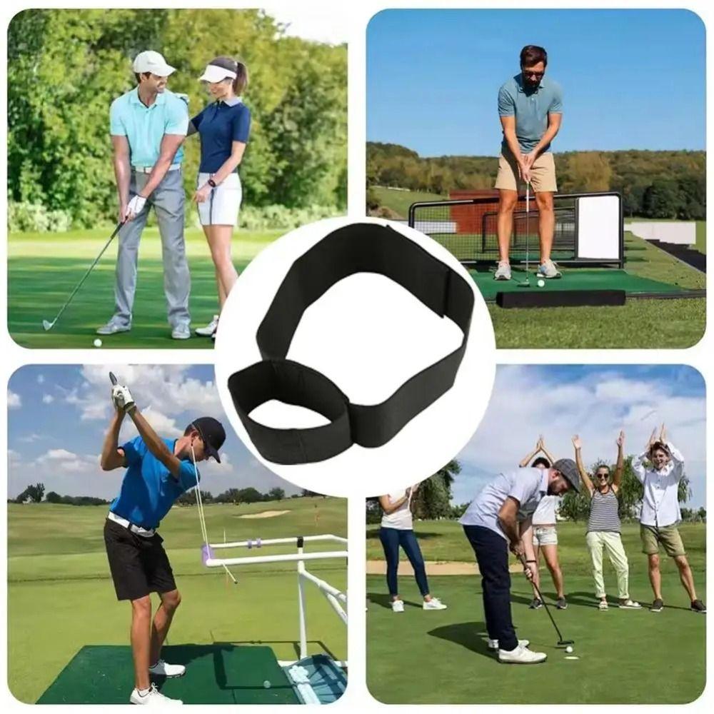Elastic Golf Swing Training Arm Band Adjustable Golf Swing Training Aid Golf Swing Trainer  Unisex