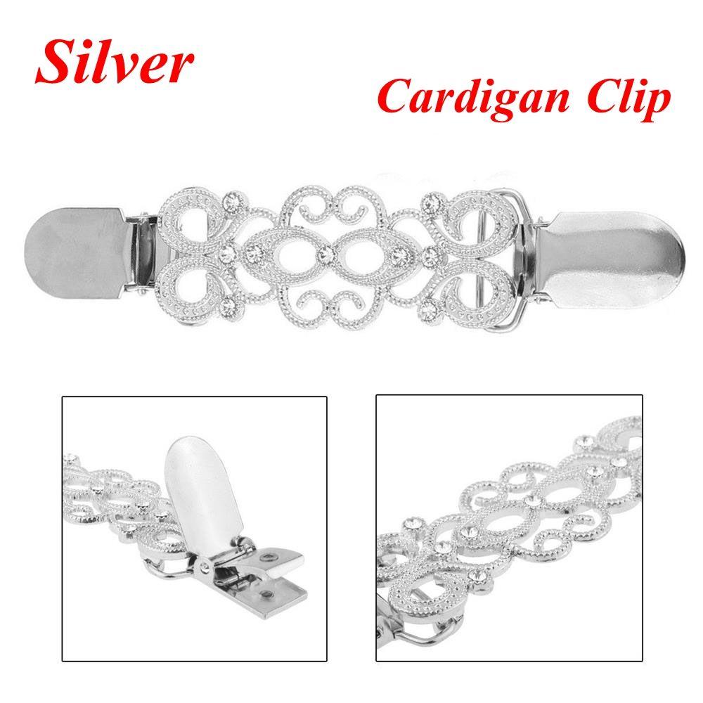 Trendy Shirt Collar New Retro Cardigan Clip Duck Clip Clasps Sweater Blouse Pin Shawl Brooch