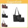 Large Versatile Womens Pu Tote Bag With Spacious Design And Closure Magnetic