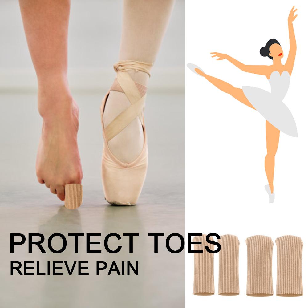 6 шт. Напальчники и накладки на пальцы ног с гелевой подкладкой – Защитные подушечки для мозолей, натоптышей, волдырей, бурсита, вросших ногтей и облегчения молоткообразных пальцев