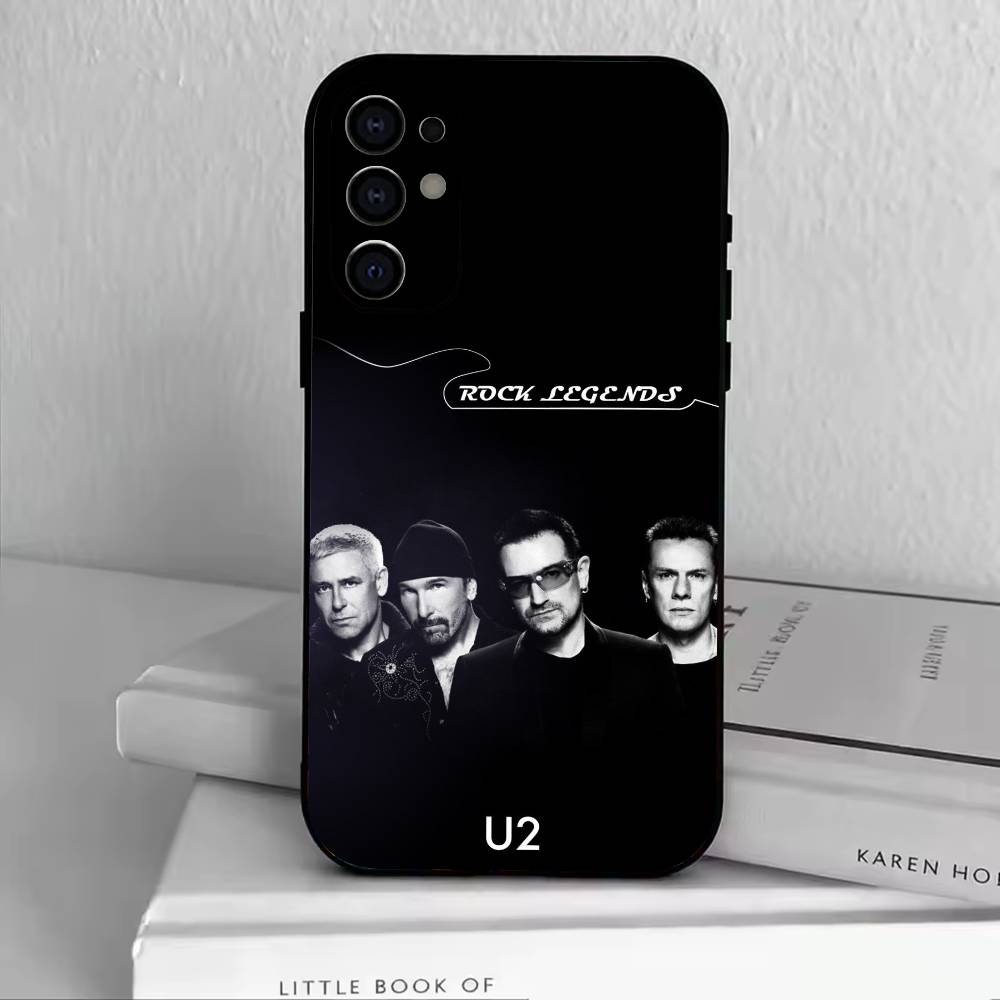 Чехол для телефона Band UU-U2 для Samsung S25, S24, S21, S22, S23, S30, Ultra, S20, Plus, Fe, Мягкий силиконовый черный чехол