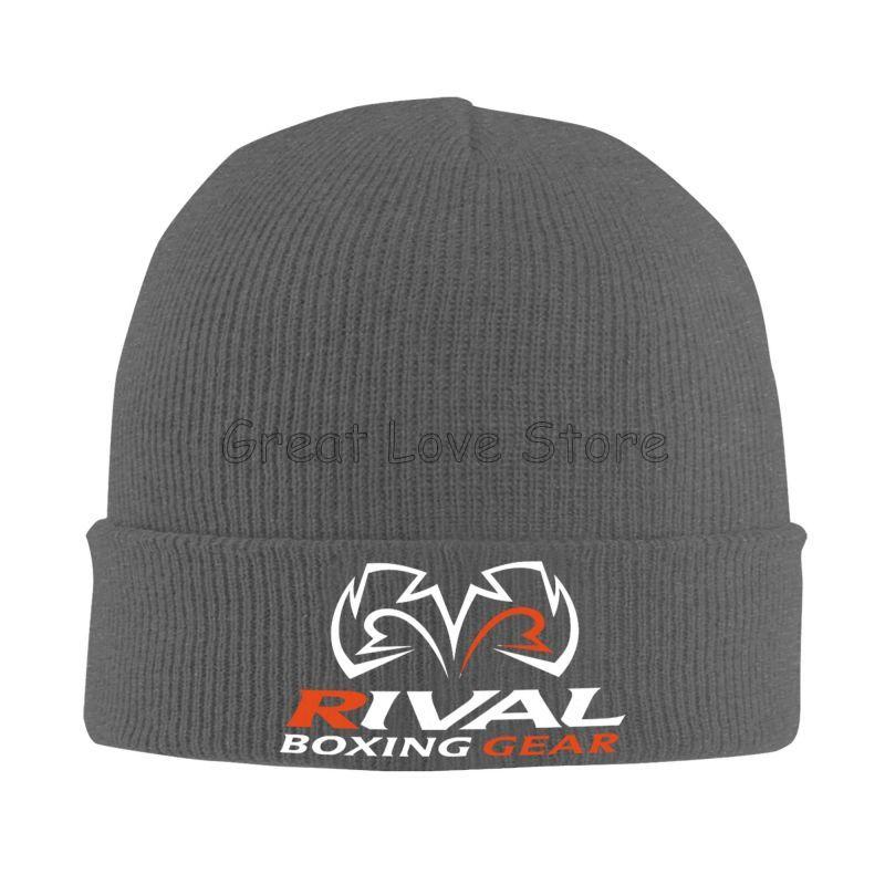 Rival Boxing Шапка-бини с принтом Corpo Уличная вязаная шапка для мужчин и женщин Зимняя теплая шапка-бини для путешествий, кемпинга на природе