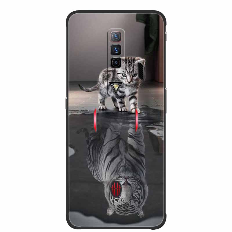 Для ZTE Nubia Red Magic 7 Чехлы 7Pro Модный Мягкий ТПУ Силиконовый Задний Чехол Для redmagic 7 Pro Чехлы для Телефона Ударопрочные Fundas 2022