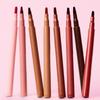 Бархатный цветной деревянный карандаш для губводостойкий карандаш для губ для очарования ледиинструмент для макияжа леди с длительным эффектоммягкий карандаш