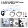 Bidet Attachment for Toilet Warm Water Seat Sprayer Cleaning Dual Nozzle Cleaning Hot and Cold Non-Electric Baday 3 Modes