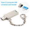 2 в 1 кард-ридер Micro USB Type-C OTG Разъем адаптера для флэш-накопителя Высокоскоростная память TF OTG