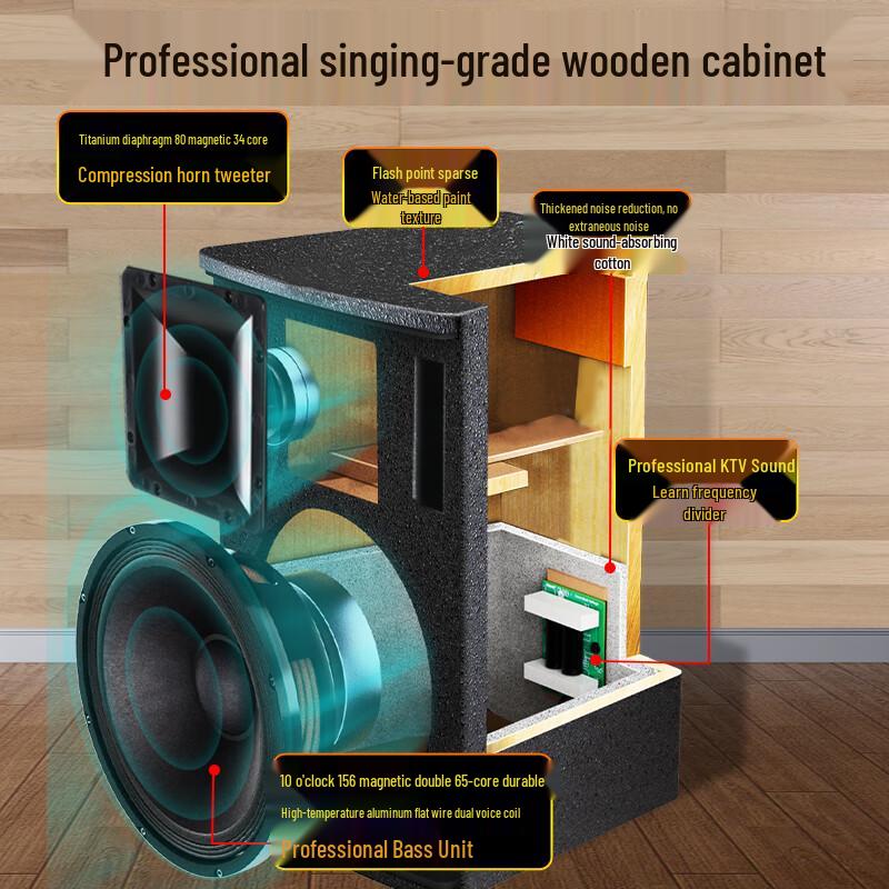 Songchuan International SP101 Home KTV Professional Audio System CN plug (adapter included) (CN version)