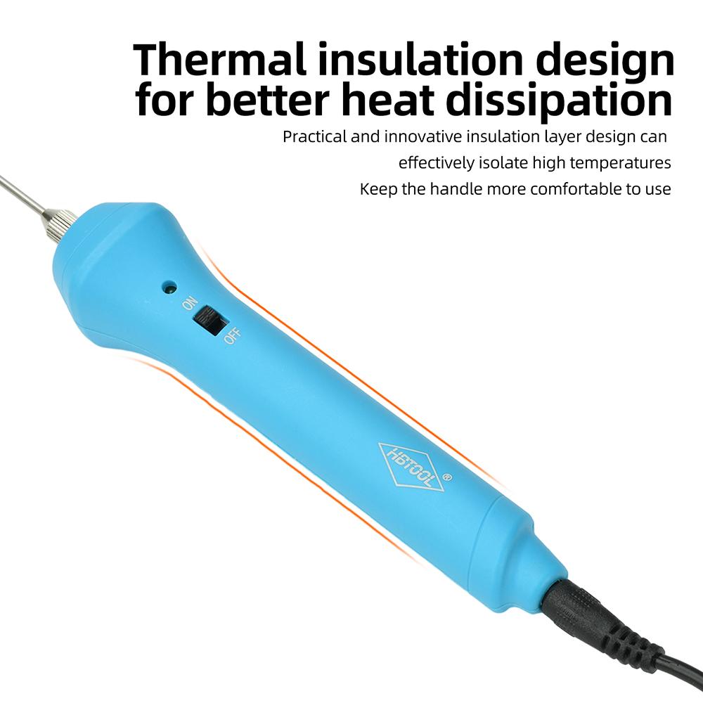 220V Hot Wire Foam Styrofoam Cutter 8s Fast Heating Adjustable Temperature Bendable Electric Cutting Tool for KT Board Foam