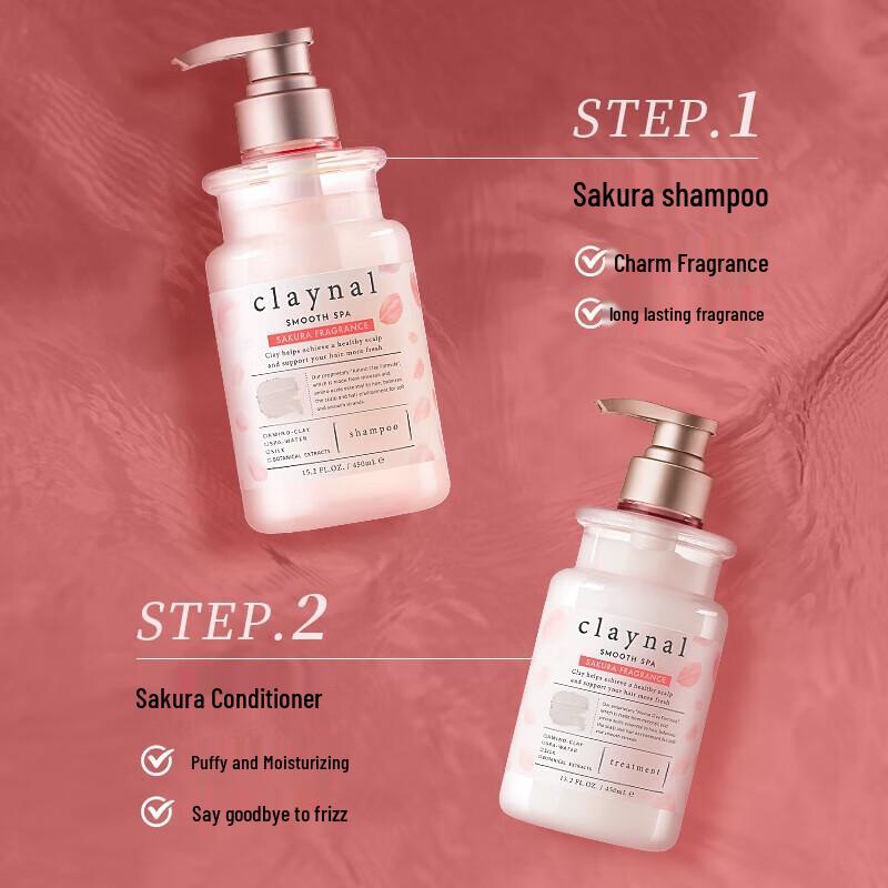 Pengpai Cherry Blossom Amino Acid Silicone-Free Shampoo