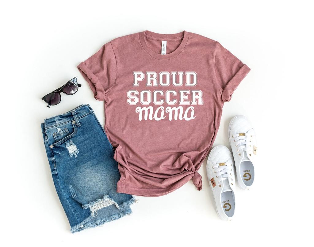Proud soccer player mama funny soccer player gift for soccer player shirt team shirts soccer life vibes soccer mom shirt