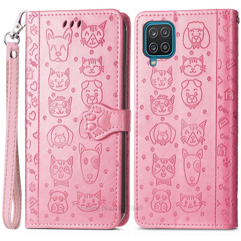 SamsungA12 чехол для Samsung Galaxy A12 кожаный чехол-кошелек для телефона Samsung A12 A 12 защитный чехол Coque Fundas