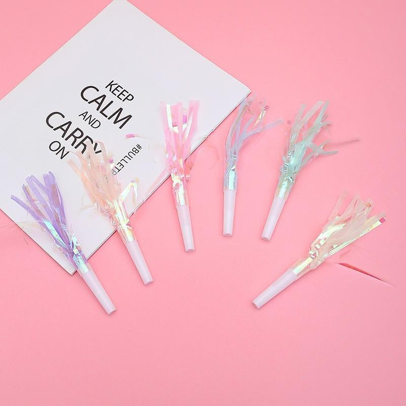 Красочный свисток-дракон с кисточкой для украшения вечеринки и фотореквизит