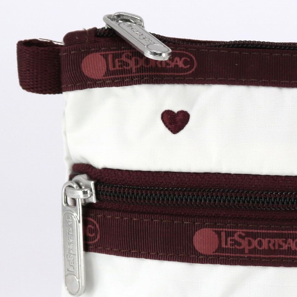 Pouch 7105 COSMETIC CLUTCH HA83 BERRY HEART EMB [LeSportsac] [item]